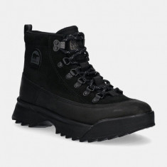 Sorel ghete de piele SCOUT 87 PRO BOOT PLUS W barbati, culoarea negru, 2084861010