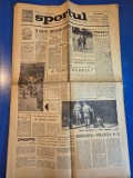 ziarul sportul 22 decembrie 1967 - fotbal, box,inot ,clabucet