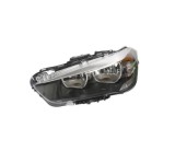 Far BMW X1 (F48), 06.2015-, partea stanga, DEPO, cu &amp;quot;lumina timp de zi&amp;quot; tip LED; H7+H7+PY21W; electric; argintiu; cu motor; halogen
