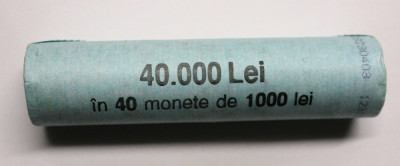 FISIC 1000 LEI 2003 . 40 MONETE . foto