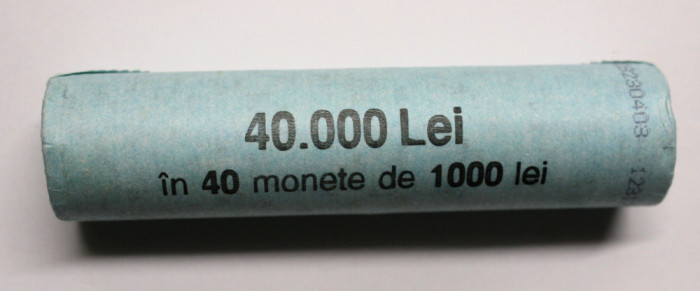 FISIC 1000 LEI 2003 . 40 MONETE .
