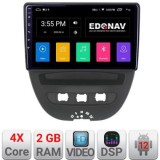 Navigatie Citroen C1 Peugeot 107 Toyota Aygo 2005-2014 Android radio gps internet 2+32 KIT-C1+EDT-E210 v1 CarStore Technology