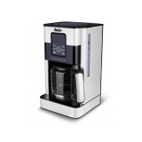 Cafetiera digitala Fakir Aroma Grande, 1000W, Ecran digital, 1.8L, Sistem auto-curatare, Functie mentinere la cald, Alb