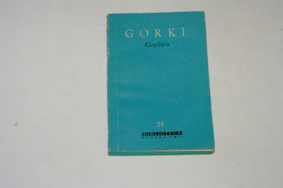 Copilaria - Gorki - bpt - 1960 foto