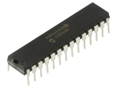 Microcontroler AVR SPDIP28 64kB FLASH foto