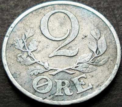 Moneda istorica 2 ORE - DANEMARCA, anul 1943 *cod 637 foto