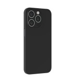 Cumpara ieftin Husa iPhone 15 Pro Silicon Matte Black