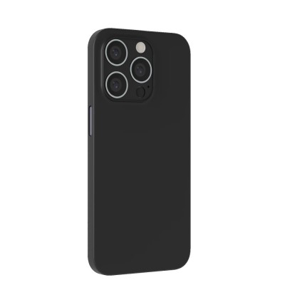 Husa iPhone 15 Pro Max Silicon Matte Black foto