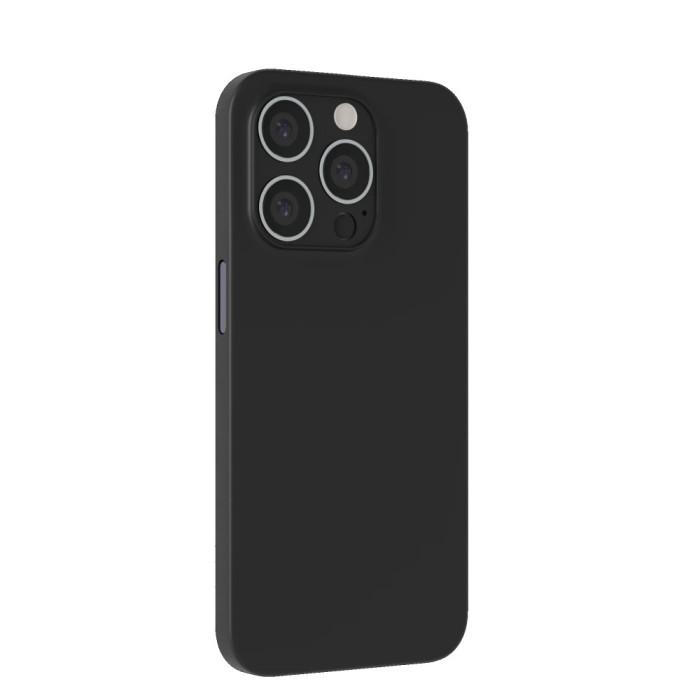 Husa iPhone 15 Pro Max Silicon Matte Black