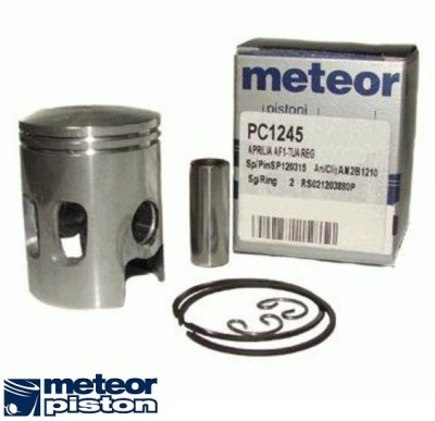 Piston Aprilia AF1 - Red Rose - Tuareg 2T 50cc D38.76 bolt 12 foto
