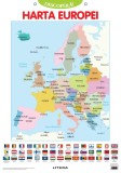 Cumpara ieftin Descopera! Harta Europei (planse educationale)