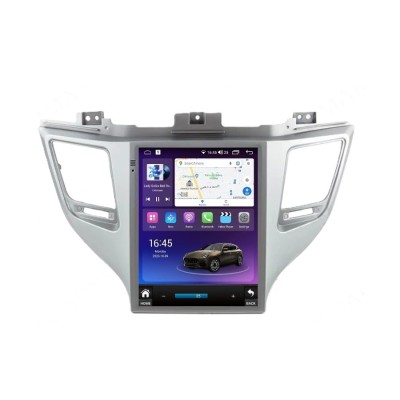 Navigatie dedicata cu Android tip tesla Hyundai Tucson 2015 - 2018, 8GB RAM, foto