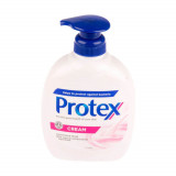 Sapun Lichid Antibacterial PROTEX Cream, 300 ml, cu Pompita, Parfum Delicat, Parfum Proaspat, Sapun Antibacterian, Sapunuri Lichide Antibacteriene, Sa