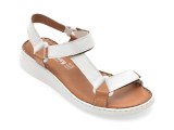Cumpara ieftin Sandale SHOOZY albe, EV4041, din piele naturala