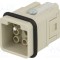 Conector HDC inserturi tată Han Q PIN 8 7 PE 10A HARTING
