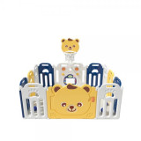 Tarc pliabil MyKids Teddy cu cos de baschet L-XQCWL03 Blue - Yellow GreatGoods Plaything