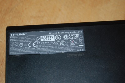 Alimentator POE INJECTOR TP-LINK T535243-2-DT 53.5V 2.43V 130W foto