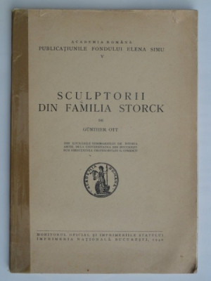 Sculptorii din familia Storck - Gunther Ott foto