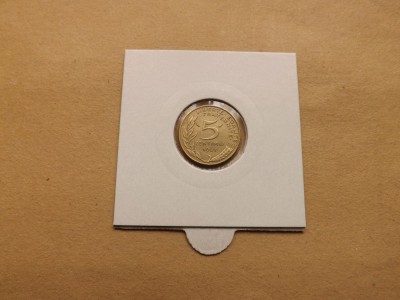 Franta 5 Centimes 1987 foto