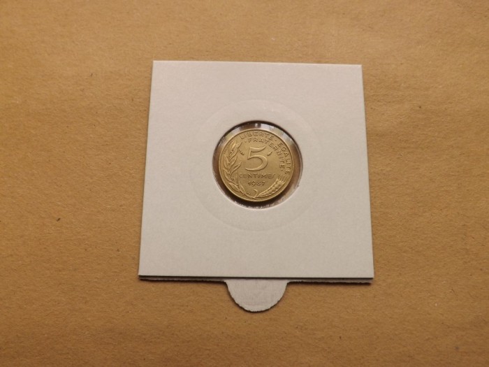 Franta 5 Centimes 1987