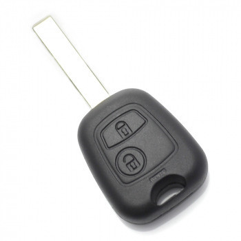 Citroen / Peugeot - carcasă cheie cu 2 butoane foto