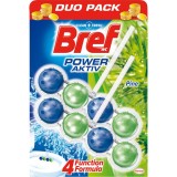 Odorizant toaleta Bref Power Aktiv Pine, 2 x 50 g