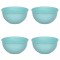 Set boluri, 8 piese, 500 ml, Plastic, Verde Menta