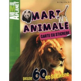 Animal Planet Carte cu stickere: Mari Animale, Mediadocs