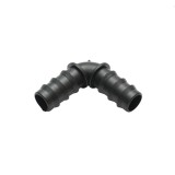 Cot 90&deg; pentru tub de picurare 16 mm, conector tip stut pentru irigatii