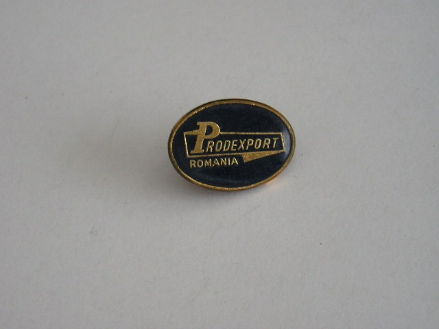 QW9 I 39 - Insigna - tematica industrie - inscriptie Prodexport Romania