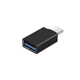 Cumpara ieftin Adaptor Edman Usb Type-C la Usb 3.0, Negru