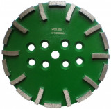 Disc cu segmenti diamantati pt. slefuire pardoseli - segment dur - Verde - 250 mm - prindere 19mm - DXDH.8500.250.23, Oem