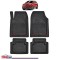 Covorase Auto TeamCar&reg; Tip Tavita Compatibile SsangYong Korando C200 (2010&ndash;2019) Negru Material Rezistent