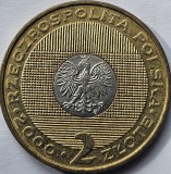 2 zlotys / zloti 2000 Polonia, The Year 2000 - the turn of millennium