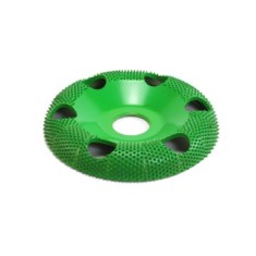 Disc sculptura lemn SABURR - Rotund - &Oslash; 100mm Aspru gauri ventilatie