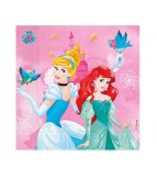 Set 20 servetele petrecere Printesele Disney, 33 x 33 cm