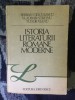 G1 Istoria literaturii romane moderne - Cioculescu, Streinu, Vianu