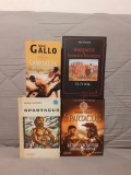 SPARTACUS SI RAZBOIUL SCLAVILOR-MAX GALLO/RAFAELLO GIOVAGNOLI/BENOIT MALON/NIC FIELDS (4 VOL)