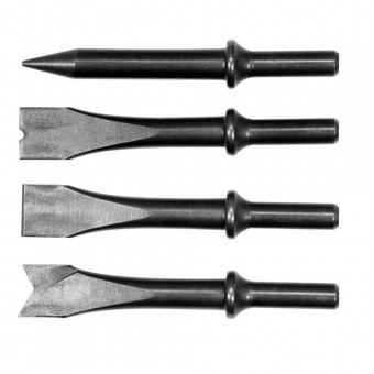 Set 4 dalti pentru ciocan pneumatic, lungime 120 mm, Yato foto