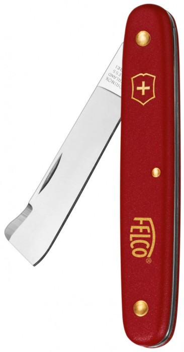 Cutit pentru altoit cu lama dreapta, 57mm, 55g, VICTORINOX 3.90 20
