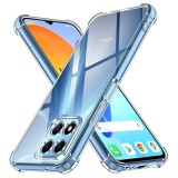 Husa Honor X6 Asteroid GSM Shockproof Clear Silicone, transparenta