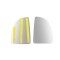 Geam oglinda Citroen Jumper 1999-2006, Fiat Ducato, 1999-2006, Peugeot Boxer 1999-2006, Dreapta, Crom, Fara incalzire, Convex, superioara, mare , Bes