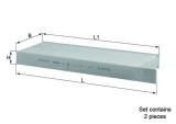MAHLE LA 428/S Filtru, aer habitaclu