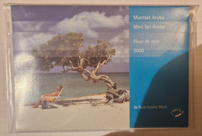 Set Monede Aruba 2000, 7 monede - inclusiv 5 FLORIN!!!
