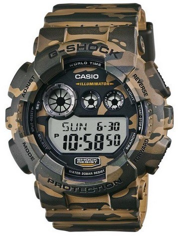 Ceas Barbati CASIO G-SHOCK GD-120CM-5DR Ceas Barbati CASIO G-SHOCK GD-120CM-5DR