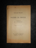 OSCAR WILDE - POEME IN PROZA (1928, cu autograf de Alexandru T. Stamatiad)