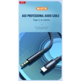Cablu audio adaptor tata Type -C la tata JACK 3.5mm COD: XO-NB-R211B Automotive TrustedCars, Oem