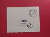 1918 - PLIC CIRCULAT - POSTA GERMANA IN ROMANIA - STAMPILA BUCURESTI