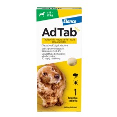Antiparazitar extern AdTab pentru caini 11-22 KG