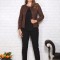 Sacou elegant maroMarimea
